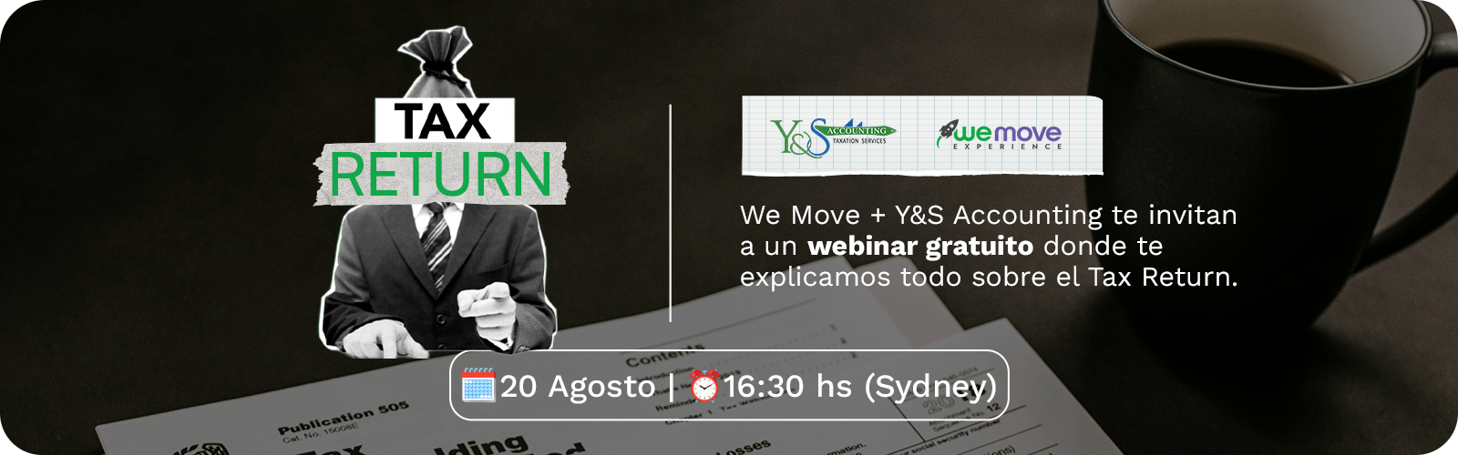Tax Return - Webinar Gratuito