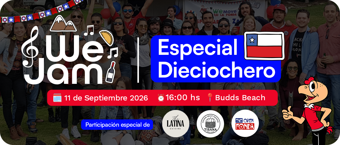 🎶 We Jam: Especial Dieciochero 🎶 🇨🇱