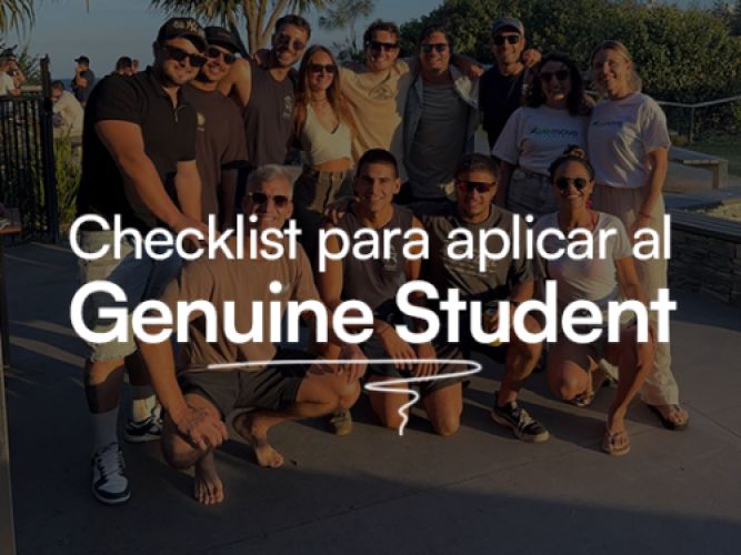 Checklist Genuine Student (GS)