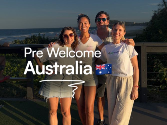 Pre Welcome Australia