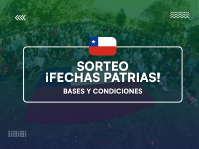 Bases y Condiciones – Sorteo Fechas Patrias We Move Experience 🇨🇱 