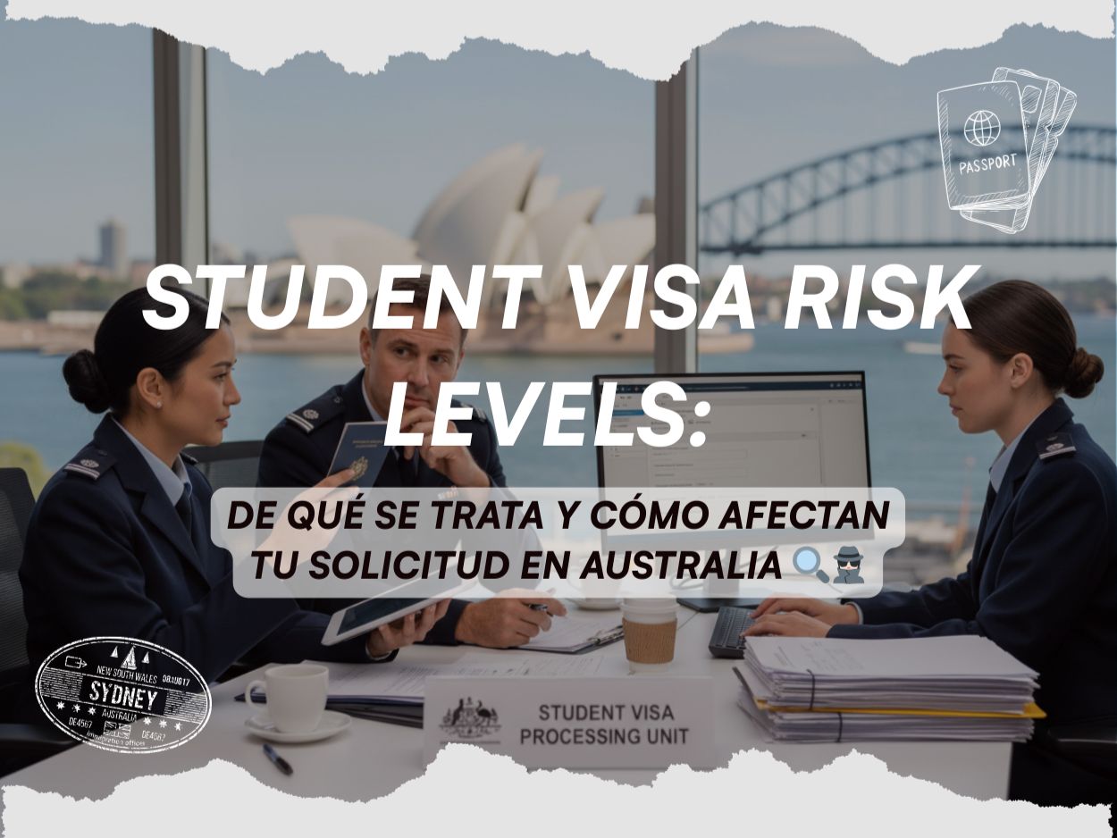 Student Visa Risk Levels: De qué se trata y cómo afectan tu solicitud en Australia