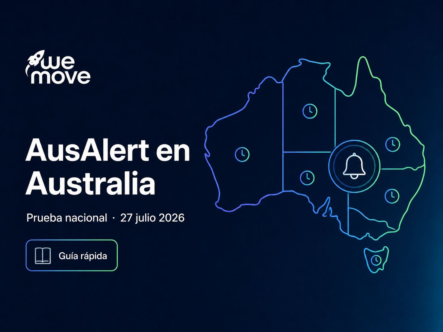 AusAlert realizará una prueba nacional en Australia el 27 de julio de 2026