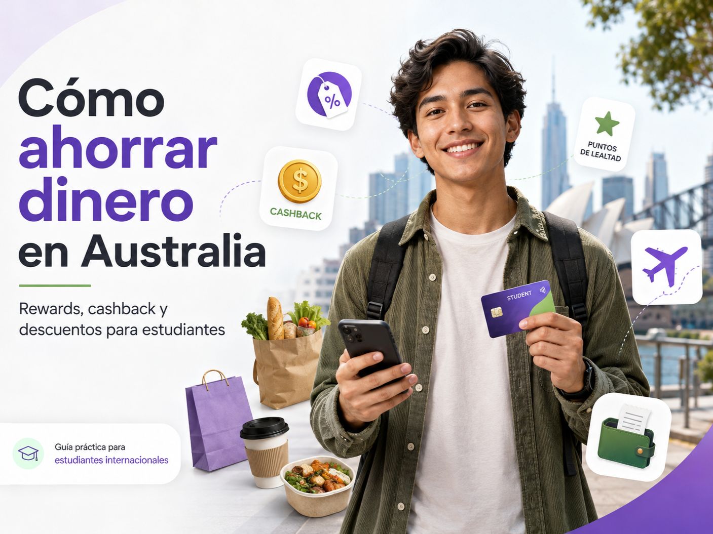 Cashback y descuentos para estudiantes en Australia