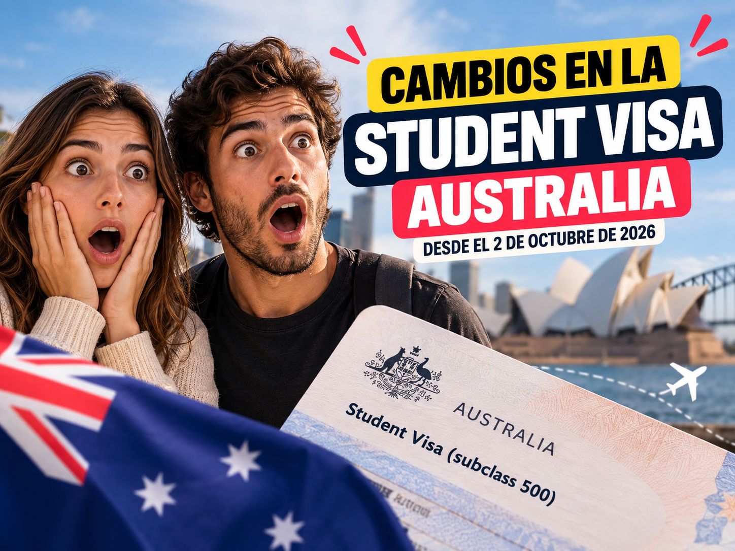 Cambios de último minuto – Student Visa Australia